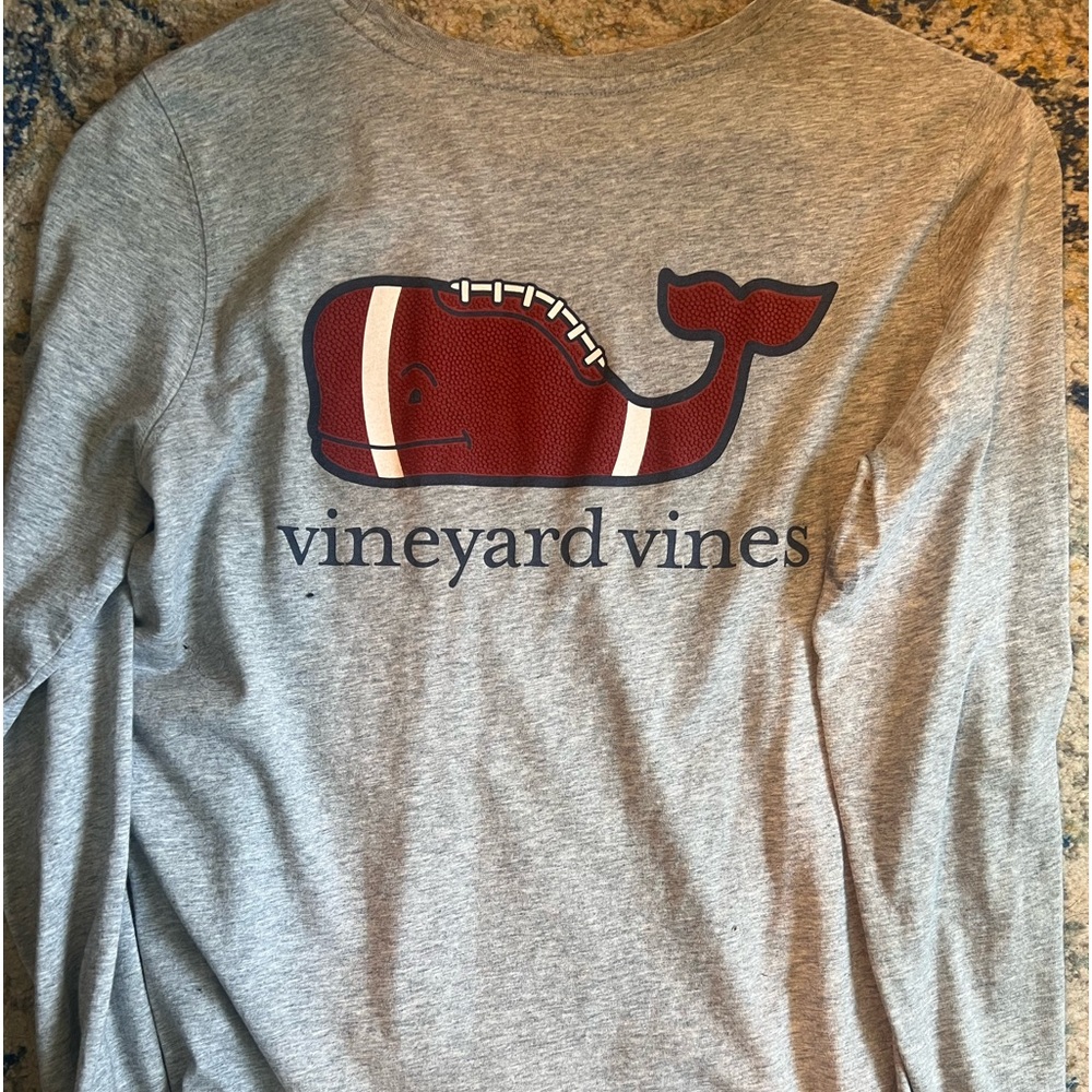 Vineyard Vines football shirt, long sleeve, perfect condition